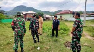 Danramil 1628-01/Taliwang Tinjau Lokasi Pembangunan KDKMP di Desa Tepas