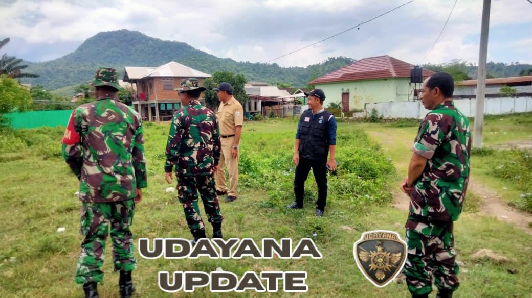 Danramil 1628-01/Taliwang Tinjau Lokasi Pembangunan KDKMP di Desa Tepas