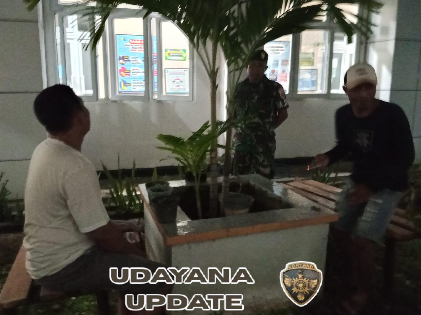 Piket Koramil 1628-05/Jereweh Laksanakan Patroli Malam, Imbau Warga Jaga Ketertiban