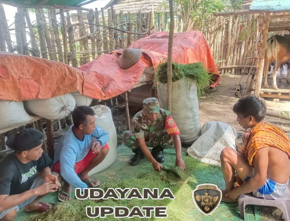 Serma Nasarudin Dorong Warga Desa Nontotera Tingkatkan Usaha Halal dan Jaga Ketertiban