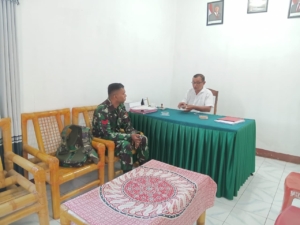 Babinsa Perkuat Pembinaan Teritorial di Desa Lamika