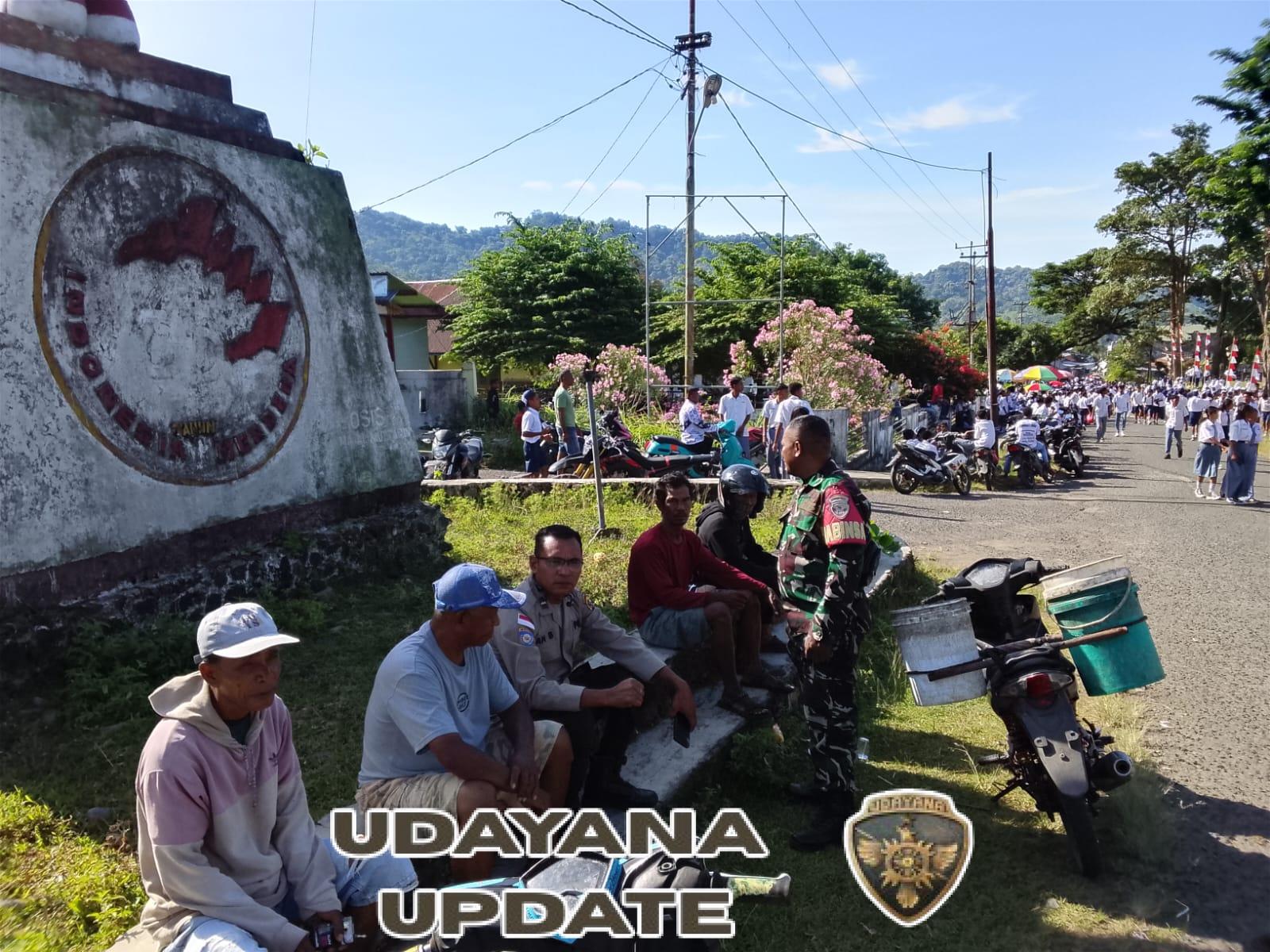 Babinsa dan Babinkamtibmas Gelar Komsos dan Pamwil, Warga Kelurahan Bokasape Antusias