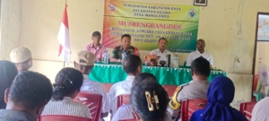 Babinsa Ramil 1602-01/Ende Dukung Musrenbang Desa Manulondo Tahun 2026