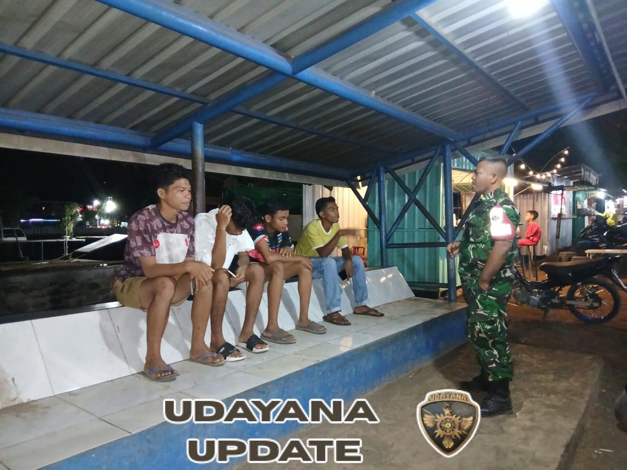 Babinsa Koramil 1608-06/Wawo Aktifkan Patroli dan Ronda Malam Tingkatkan Keamanan di Wilayah Binaan