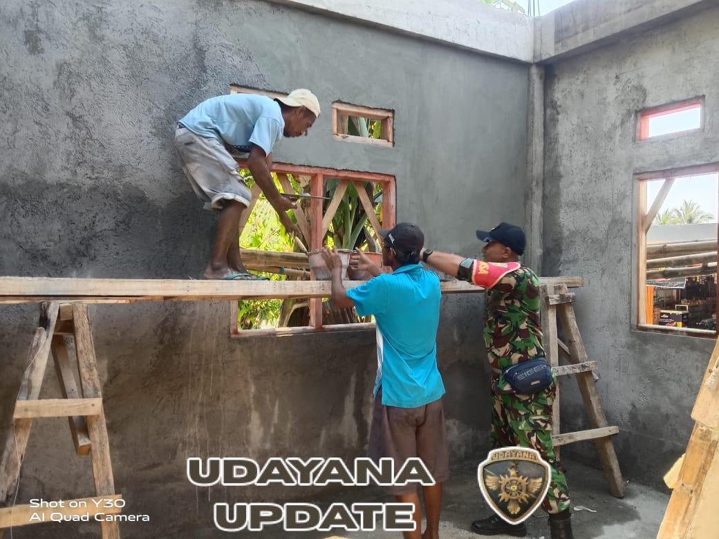 Babinsa Koramil 1602-01/Ende Aktif Laksanakan Komsos dan Karya Bhakti di Desa Ondorea Barat