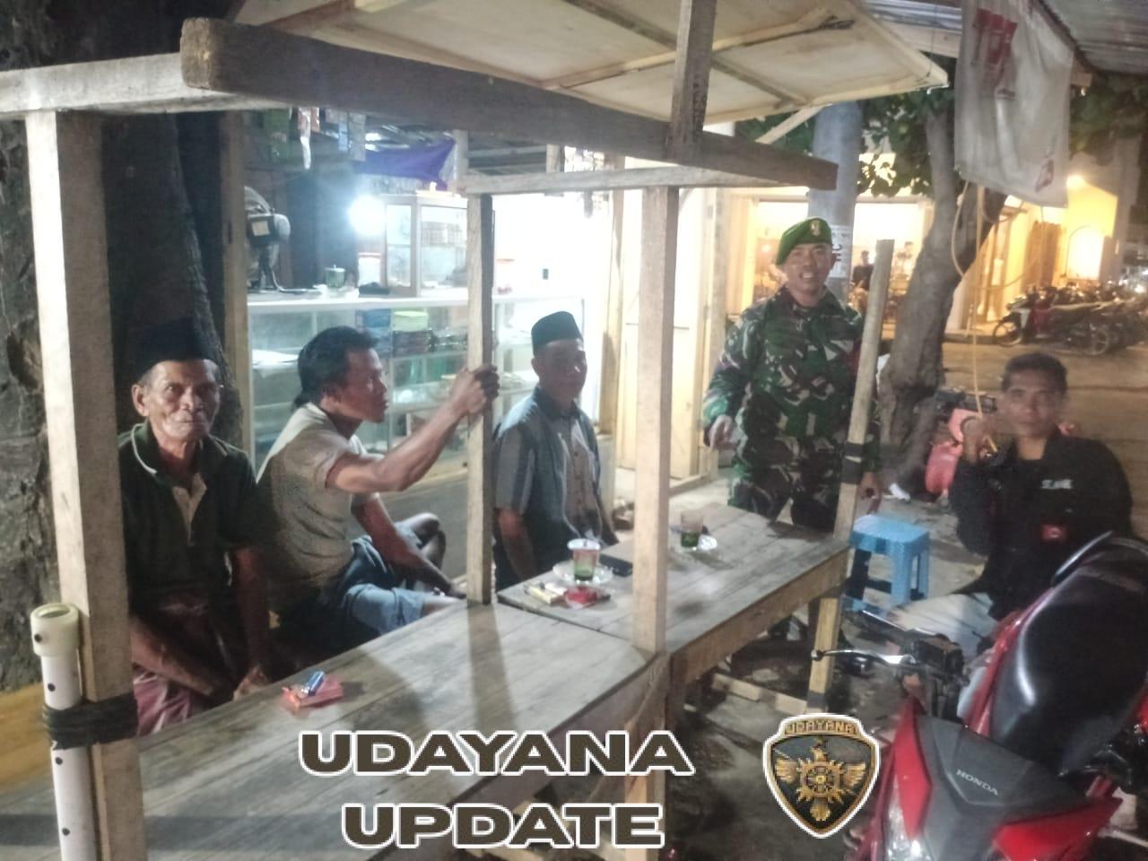 Babinsa Koramil 1608-02/Bolo Lakukan Ronda Malam untuk Meningkatkan Keamanan dan Ketertiban Wilayah