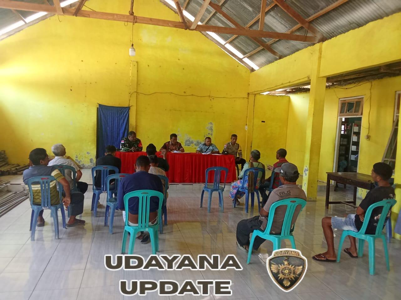 Babinsa Noelbaki Fasilitasi Mediasi Damai Sengketa Jalan Tani