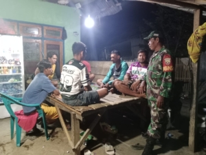 Koramil 1608-04/Woha Gelar Apel  Personil untuk Patroli Siskamling Wilayah Teritorial