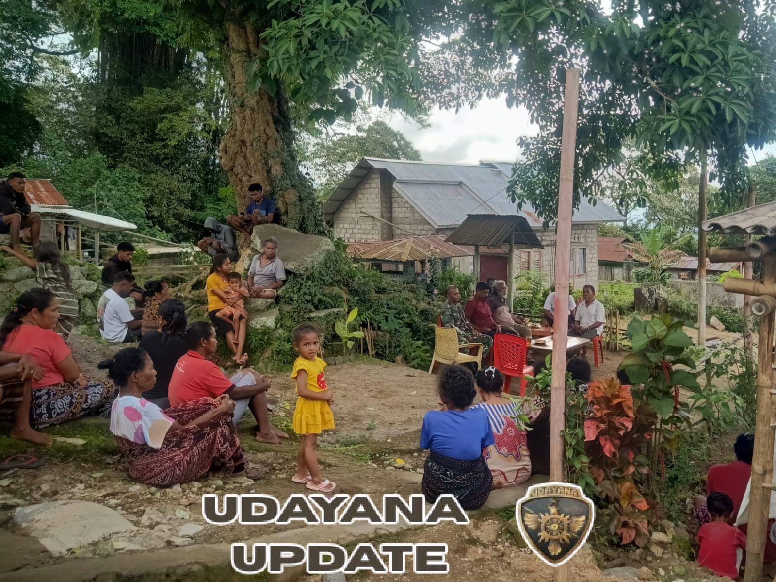 Babinsa Iantena Mediasi Penyelesaian Hutang Piutang Secara Kekeluargaan