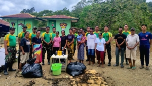 Satgas Pos Kewar Edukasi Warga Kewar Cara Praktis Membuat Pupuk Kompos