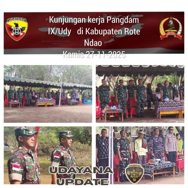 Pangdam IX/Udayana Tinjau Tanah Hibah Pembangunan Yon TP di Kabupaten Rote Ndao