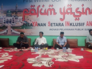 Dandim 1628/KSB Hadiri Forum Yasinan, Perkuat Sinergi Pemerintah–TNI untuk Pelayanan Publik Inklusif