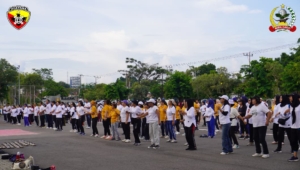 Dandim 1630/Manggarai Barat Ikut Jalan Sehat Semarakkan HUT Korpri ke-54