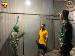 Siaga 24 Jam: Kopda Yohan Diaz Pimpin Patroli Pengawasan di Kecamatan Lembor