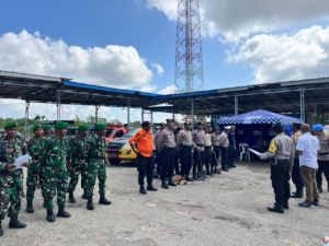 Tingkatkan Kesiapsiagaan, Kodim 1621/TTS Bersama Polres dan BPBD Gelar Simulasi Penanggulangan Bencana