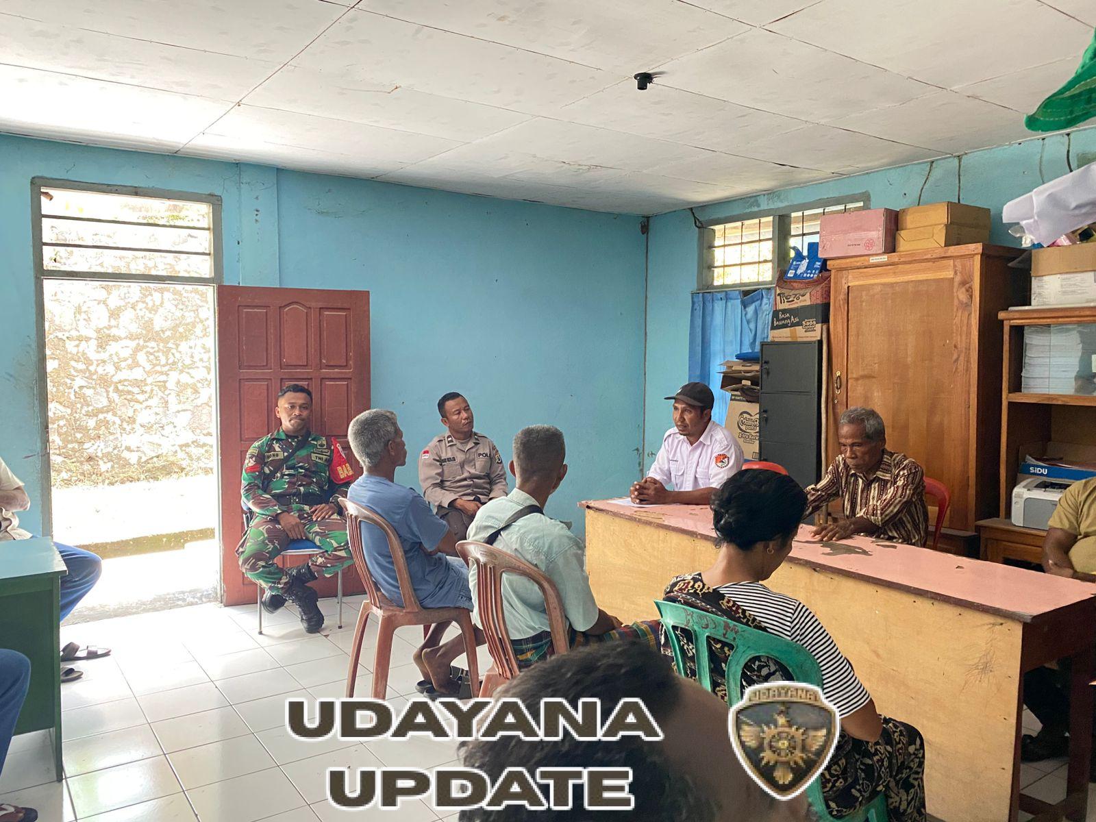 Babinsa Kewapante Tingkatkan Sinergi, Laksanakan Komsos Bersama Aparat Desa Munerana