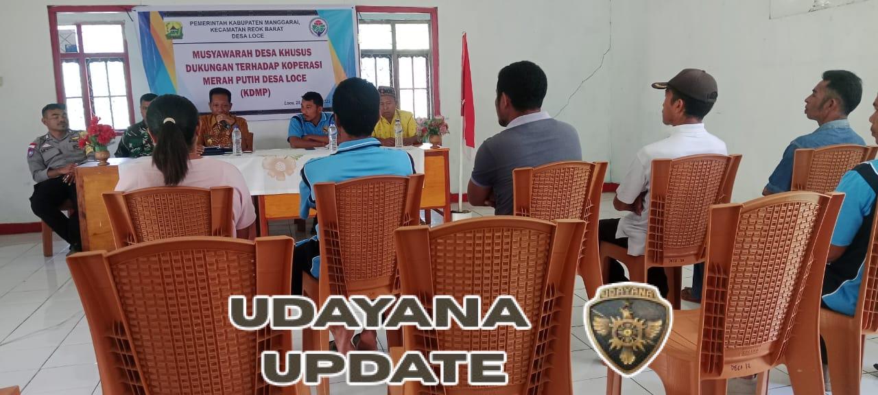 Di Balik Meja Rapat: Kisah Babinsa Membawa Inovasi dan Keamanan dalam Penentuan Kebijakan Desa Loce