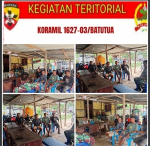 Babinsa Ramil 03/Batutua Laksanakan Komsos dengan Warga Oebatu Bahas Persiapan KDKMP