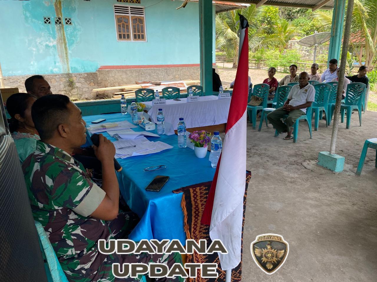 Danramil 02/Bola Hadiri Rapat dan Sosialisasi KDKMP di Burabekor