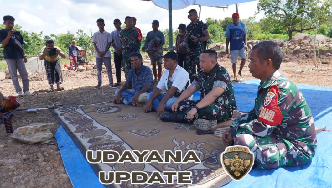 Dandim 1630/Manggarai Barat Tinjau Pembangunan Koperasi Desa Merah Putih di Kecamatan Lembor