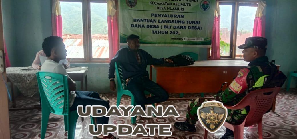 Babinsa Koramil 1602-02/Wolowaru Tingkatkan Keamanan dan Ketertiban di Desa Nuamuri