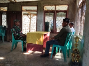 TNI AD Tegaskan Peran Garda Terdepan melalui Komsos dan Pamwil di Desa Lunggaria