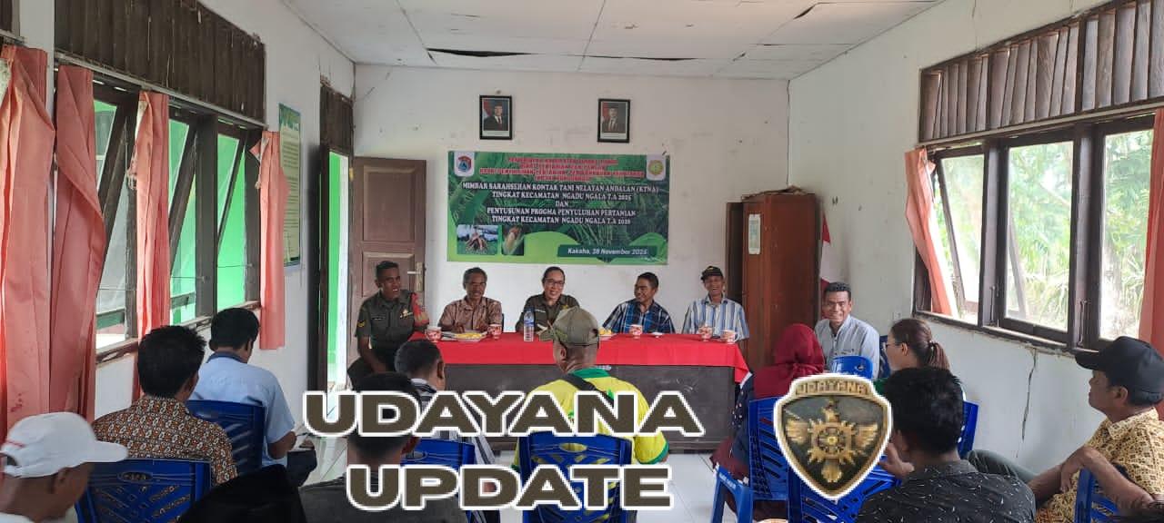 Babinsa Koramil 06/Karera Hadiri Rapat Sarahsehan Tingkat Kecamatan Ngadu Ngala