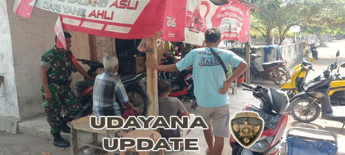 Babinsa Ramil 1627/03 Batutua Laksanakan Komsos dan Monitoring Wilayah di Desa Mbali Lendeiki