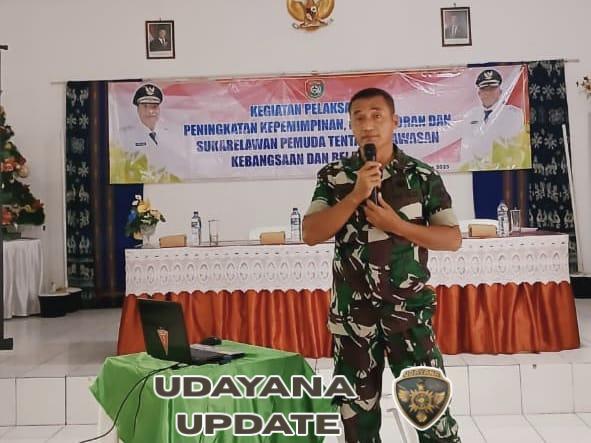 Kasdim 1613/Sumba Barat Hadiri Pembinaan Kepemimpinan dan Bela Negara Pemuda