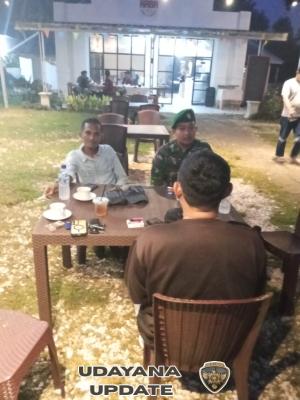 Piket Koramil 1628-05/Jereweh Gelar Patroli Malam, Ingatkan Warga Jaga Kamtibmas