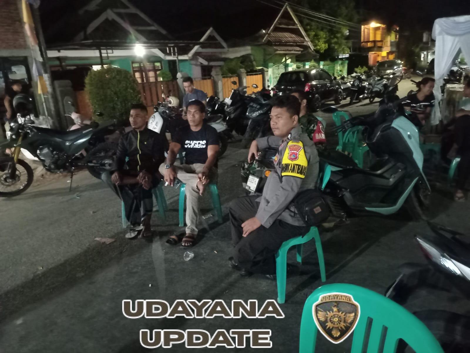 Piket Koramil 1628-01/Taliwang Gelar Patroli Malam, Warga Diimbau Jaga Ketertiban