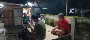 Piket Koramil 1628-02/Sekongkang Laksanakan Patroli Malam, Warga Diimbau Jaga Kamtibmas