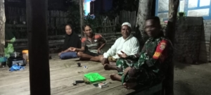 Babinsa Desa Daha Gelar Ronda Malam, Ajak Tokoh Agama Perangi Narkoba
