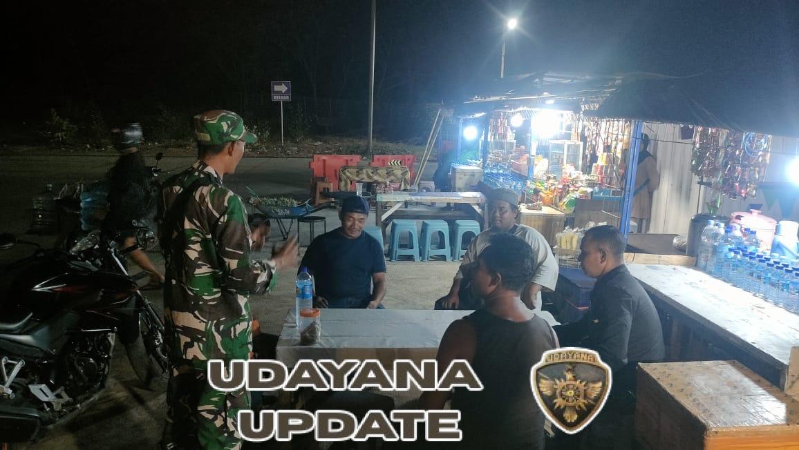 Babinsa Puncak Jeringgo Intensifkan Patroli Malam Tekan Aktivitas Terlarang di Suela