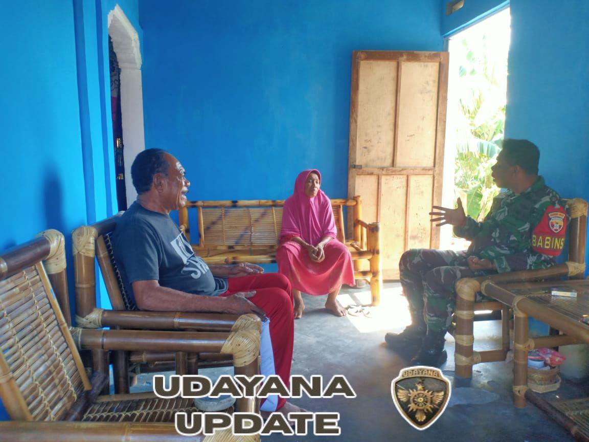 Sertu Muhajir Moka Ajak Pemdes Dulolong Perkuat Stabilitas Keamanan Wilayah