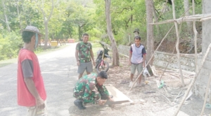 Koptu Natalino De Jesus Wujudkan Kemanunggalan TNI–Rakyat Lewat Gotong Royong