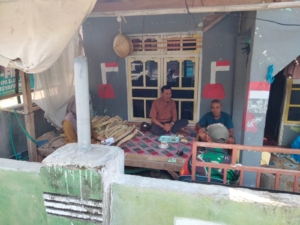 Babinsa Desa Tebo Intensifkan Komsos dan Monitoring Wilayah untuk Jaga Stabilitas Keamanan Desa