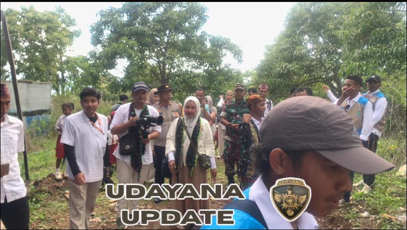 Babinsa Poco Dedeng Hadiri Peresmian Air Bersih “Langkah Alirkan Harapan”