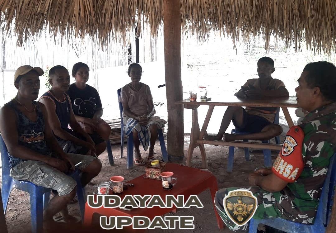 Sertu Sebastian Timo Hadir di Tengah Warga, Teguhkan Komitmen Jaga Stabilitas Desa Oemanu