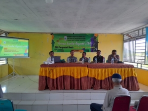 Babinsa Koramil Taliwang Hadiri Rapat Konsultasi Masyarakat DED Pengendalian Banjir