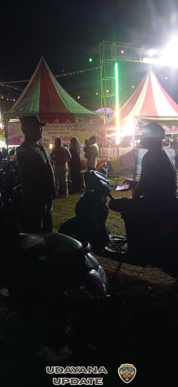 Koramil Jereweh Gelar Patroli Malam, Imbau Warga Jaga Kamtibmas