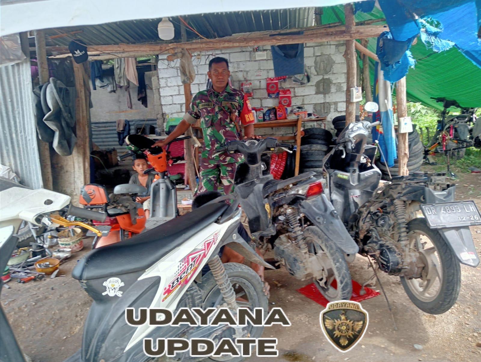 Babinsa Belo Hadiri Penyuluhan Bahaya Kekerasan Terhadap Perempuan dan Anak di Jereweh