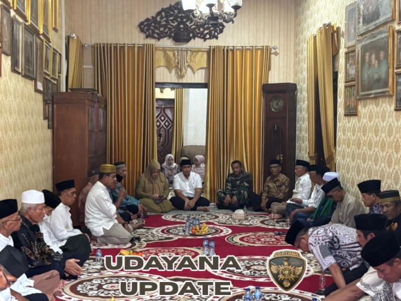 Dandim 1608/Bima Hadiri Doa dan  Dzikir Memperingati 12 Tahun Wafat Sultan H. Ferry Zulkarnain ST.