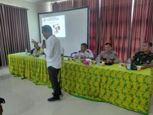 Serda Syamsul Hadi Wakili Danramil Dukung Lokakarya Mini Puskesmas Tingkatkan Pelayanan Kesehatan Masyarakat