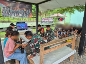 Satgas Pamtas Yonarhanud 2 Kostrad Deportasi 13 WNA Ilegal, Tegakkan Kedaulatan di Perbatasan