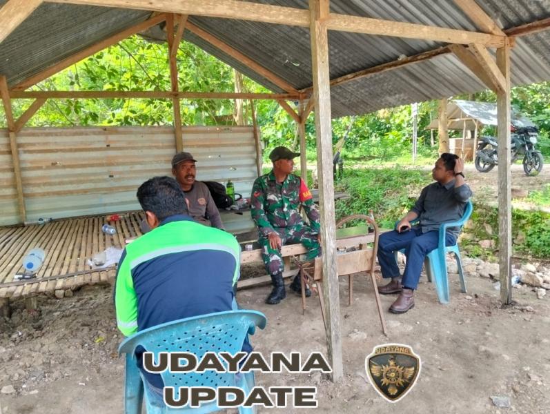 Babinsa Goa Laksanakan Komsos dan Patroli Wilayah untuk Jaga Kondusivitas Desa