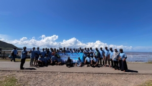 Babinsa Serka M. Ali Pimpin Aksi Clean Up Pantai Soro Bersama 60 Relawan