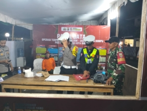 Personel Kodim 1614/Dompu Pimpin Kesiapsiagaan Pos Pelayanan Kota Dompu Jelang Nataru