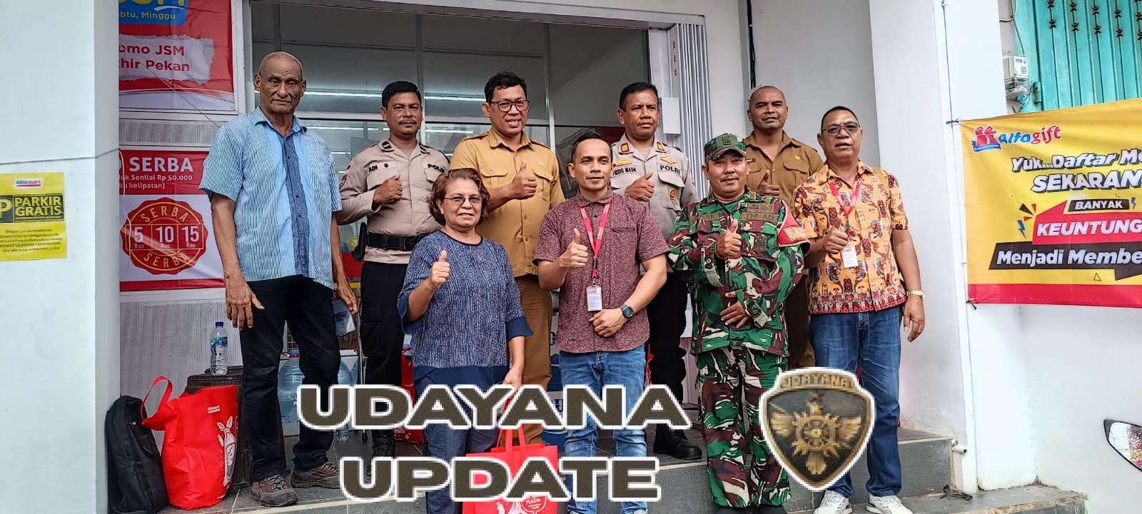 Sinergi TNI Polri Dukung Pembukaan Alfa Mart