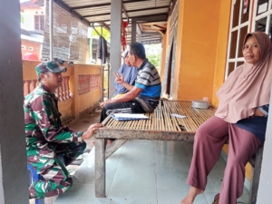 Babinsa Belo Laksanakan Komsos dan Patroli Wilayah untuk Jaga Kondusivitas